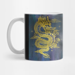 Golden Dragon Mug